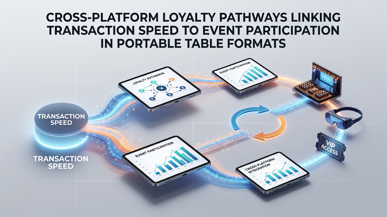 Overzicht van cross-platform loyaliteitssystemen met transactiedata in mobiele tabelindelingen