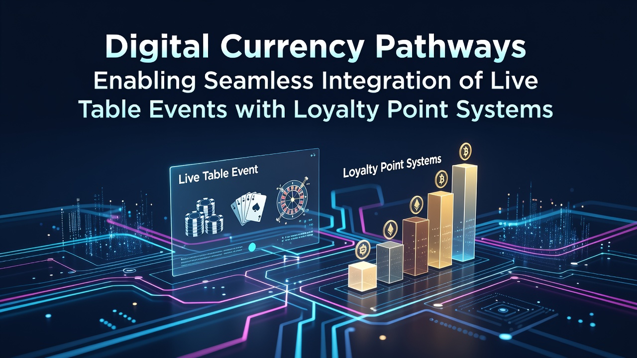 Digitale valutapaden integreren live tafel events met loyaliteitspunten in casino systemen