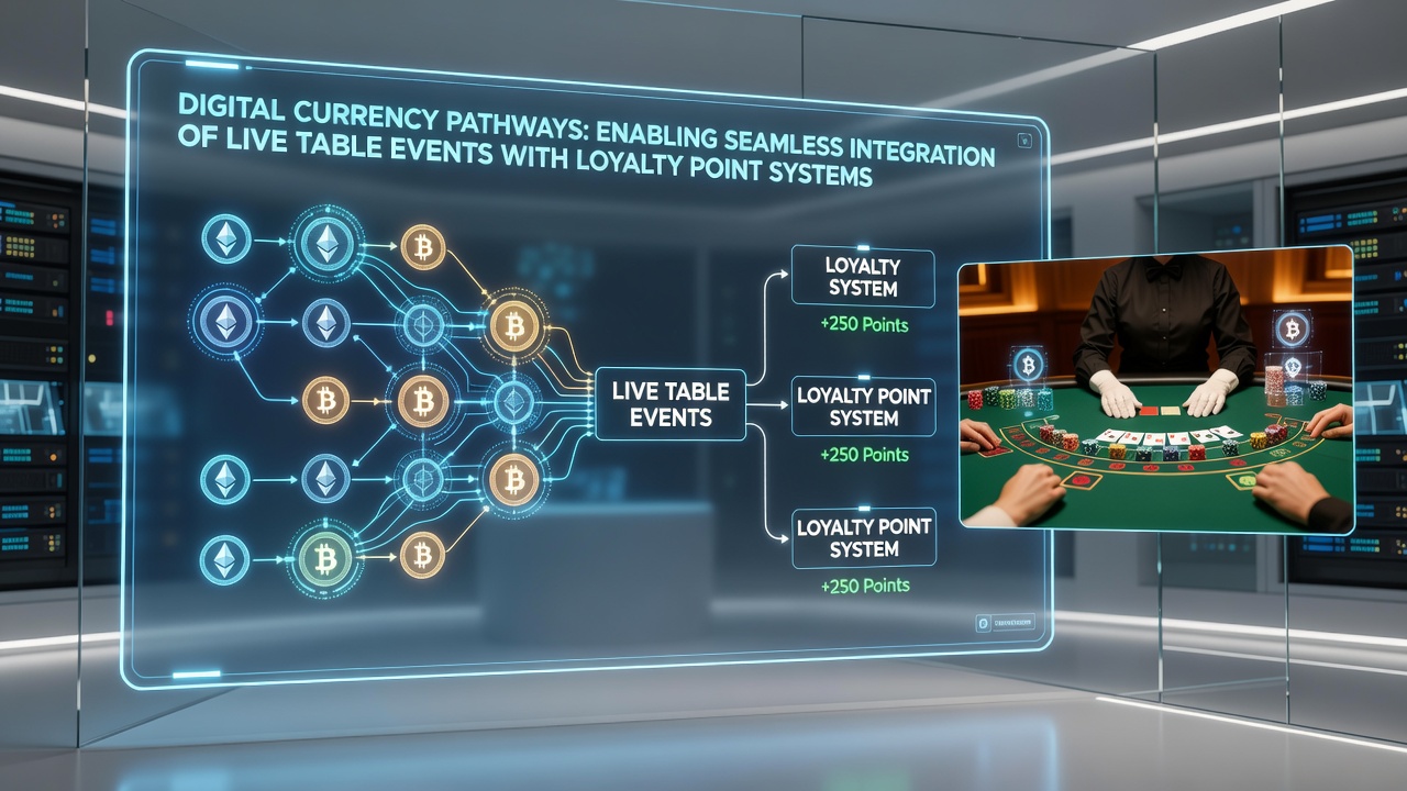 Loyaliteitspunten en live dealer integratie via blockchain betalingen