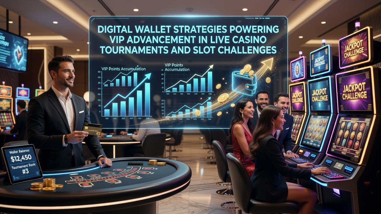 Digitale portemonnees in actie tijdens live casino toernooien en slot challenges