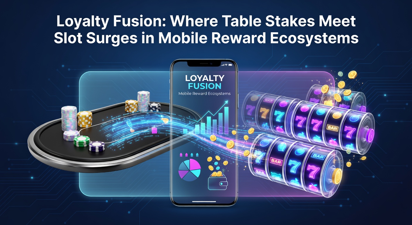 Grafiek die loyaliteitspunten illustreert die overlappen tussen tafelspellen en slots in een mobiel casino-ecosysteem