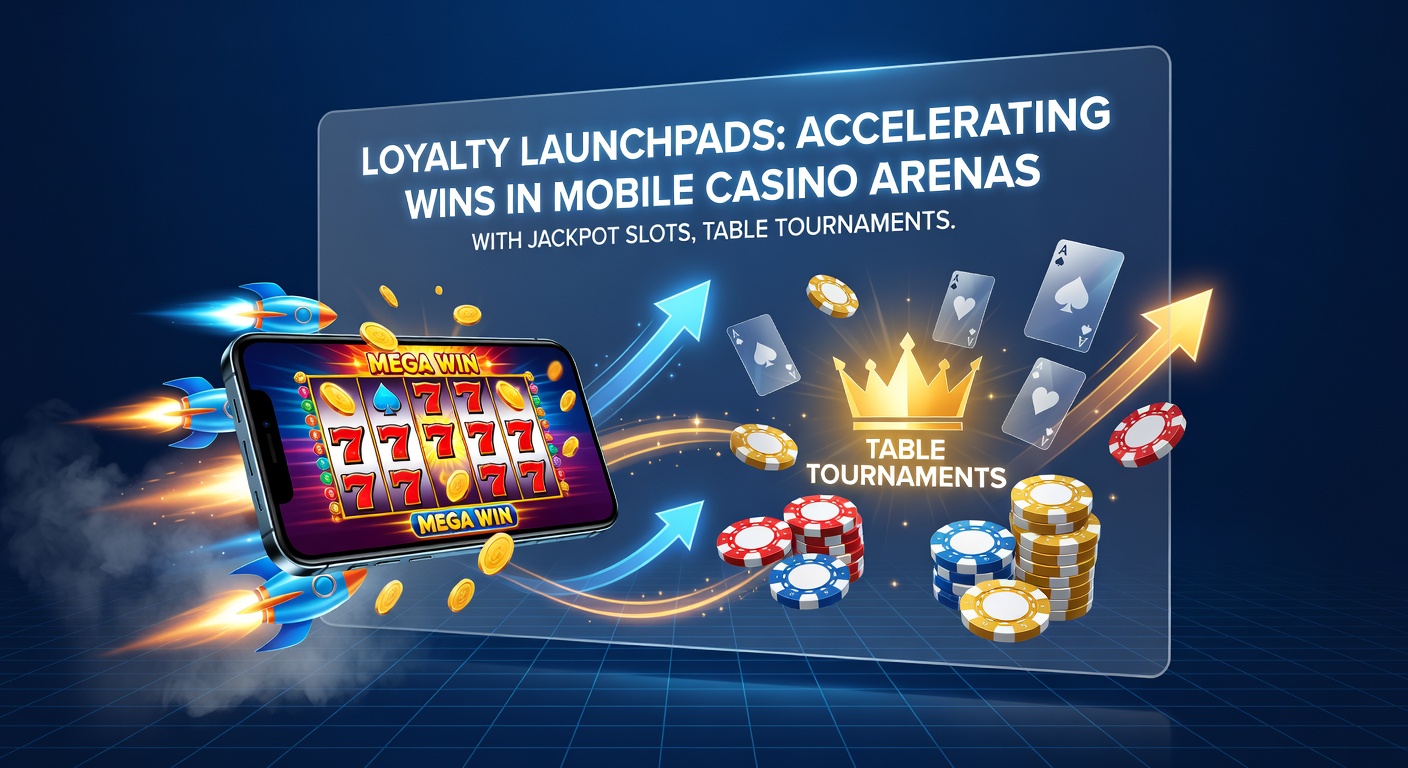 Spannend tafeltoernooi op mobiel scherm met VIP-loyaliteitsbadges en jackpot-overlays