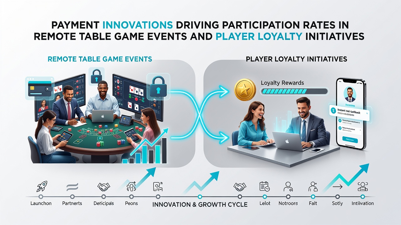 Impact van betalingsinnovaties op spelerloyaliteit en remote events