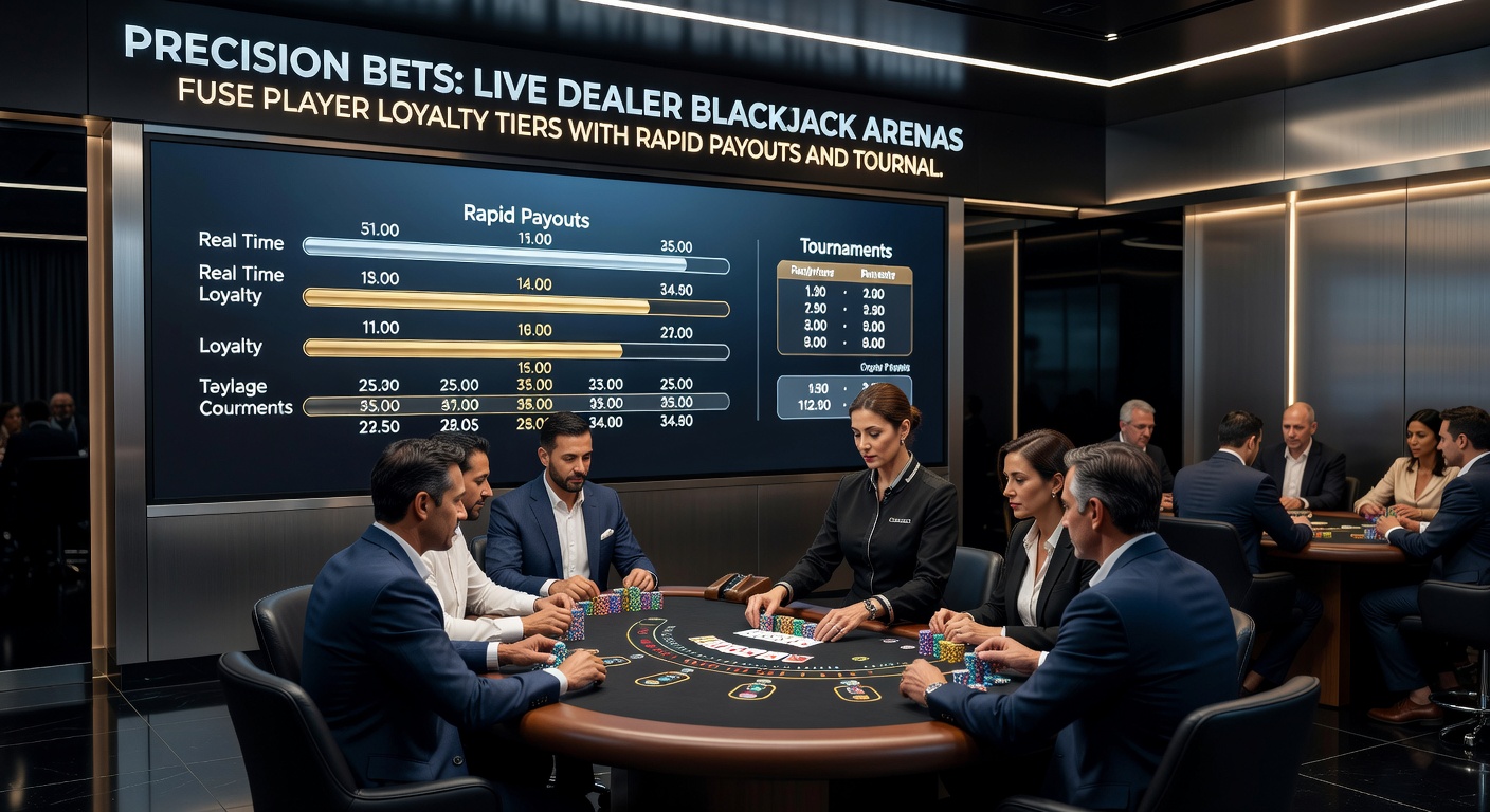 Speler aan mobiel scherm ontvangt snelle uitbetaling na precisie-inzet in live blackjack-toernooi met loyaliteitstiers zichtbaar