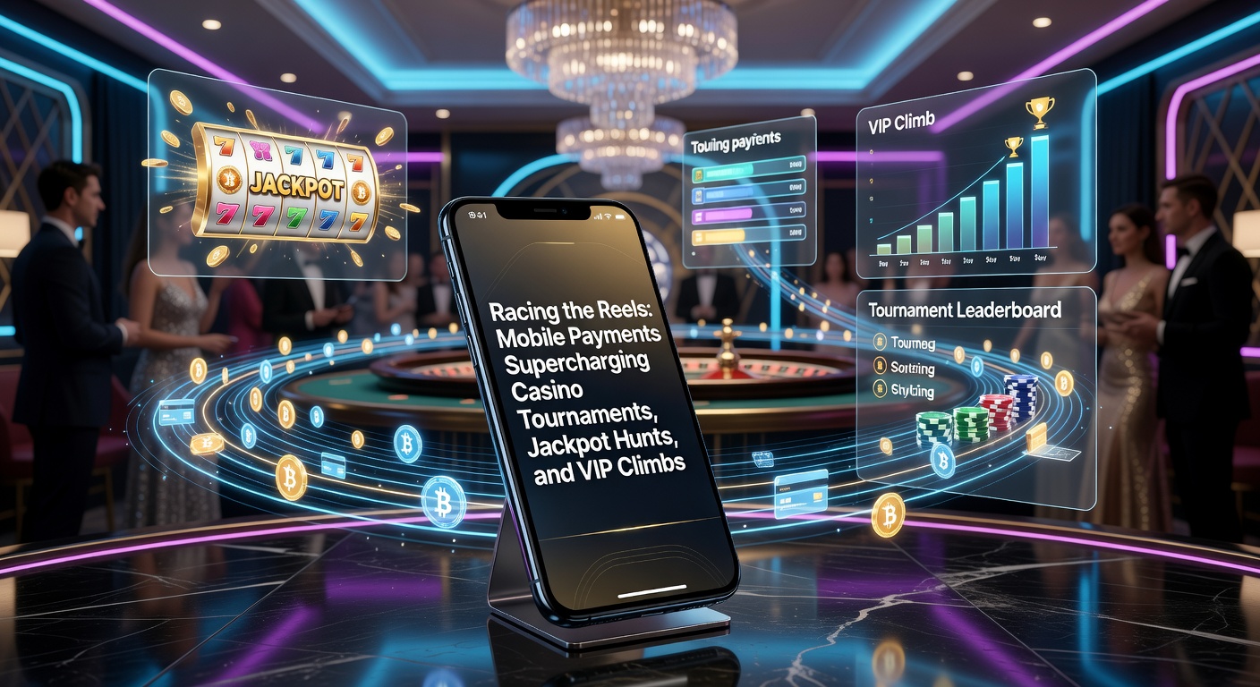 Spelers racen door mobiele casino toernooien met snelle betalingen op hun smartphones