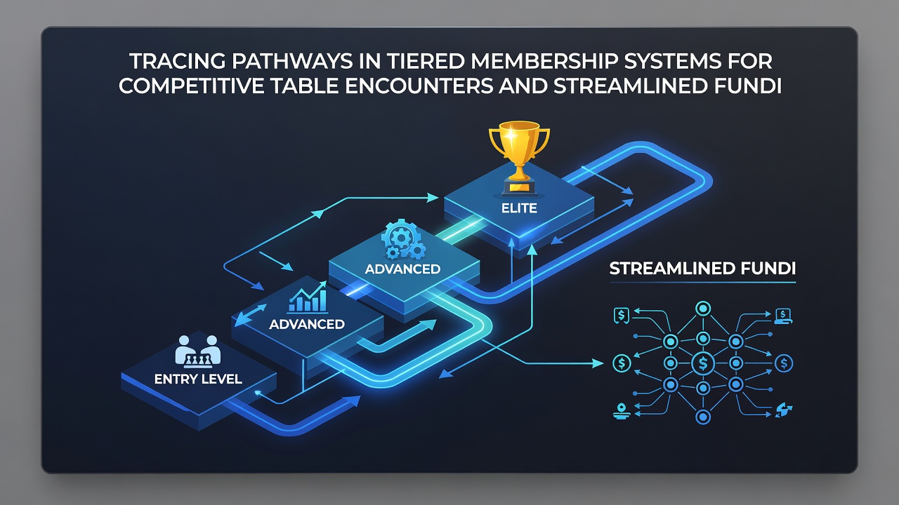 Diagram van betalingsintegraties en tierpaden in mobiele casino applicaties