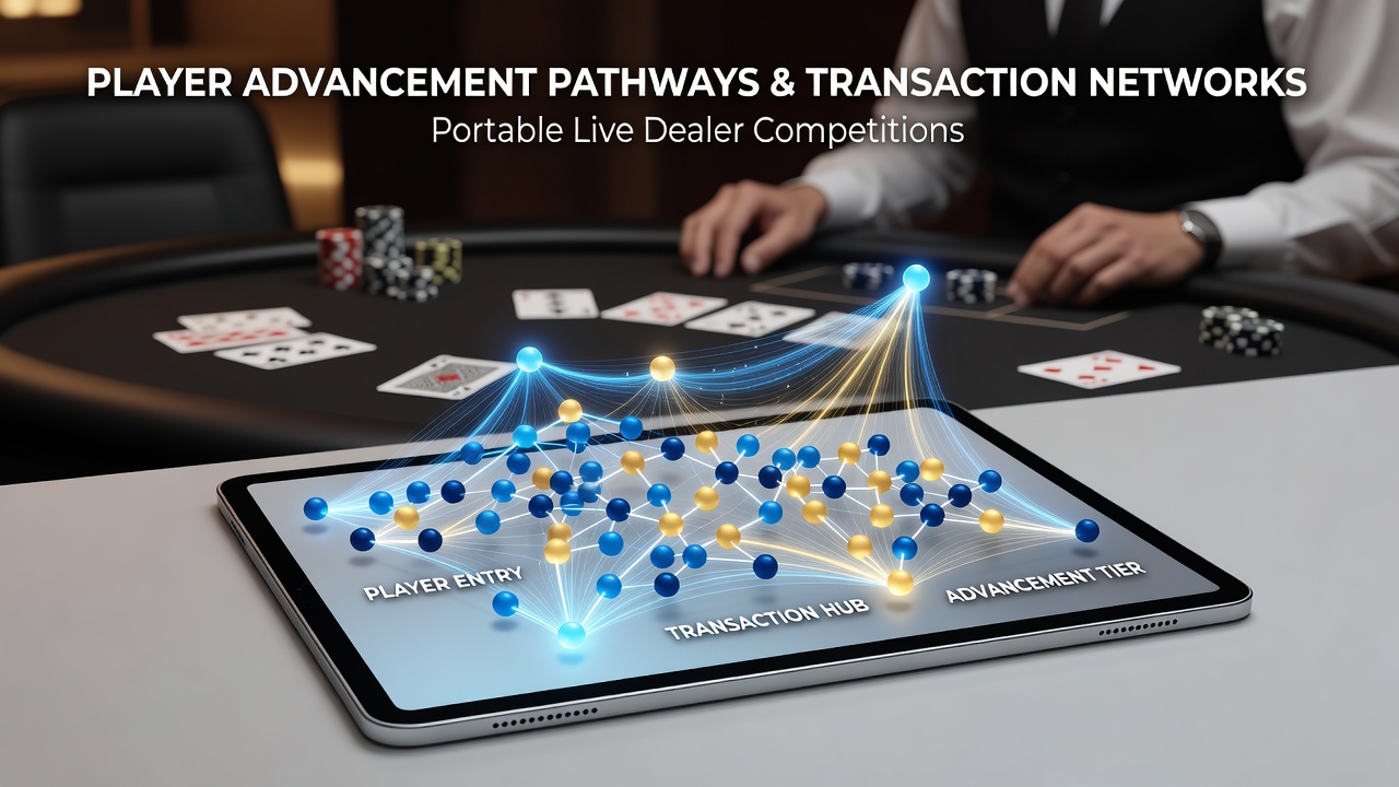 Netwerkvisualisatie van transactiepatronen in mobiele live dealer competities